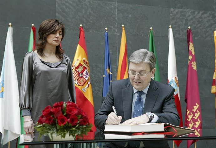 José Manuel Fernádez Santiago, en la conferencia de presidentes de las Cortes.