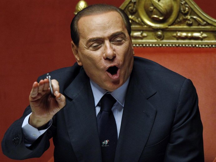 Silvio Berlusconi, primer ministro de Italia