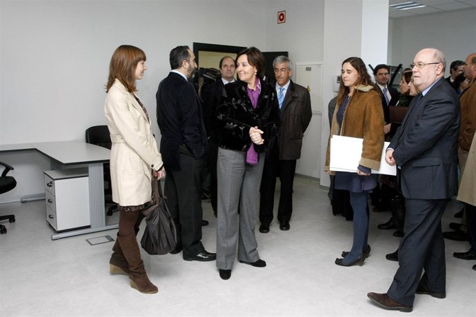 Gorostiaga en el Edificio 3.000, del PCTCAN