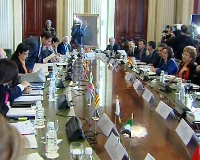 Reunión en el ministerio de Agricultura