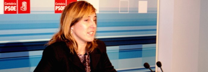 La candidata del PSOE a la Alcaldía de Santander, Eugenia Gómez de Diego