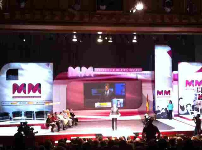 Zapatero en el Día de la Mujer