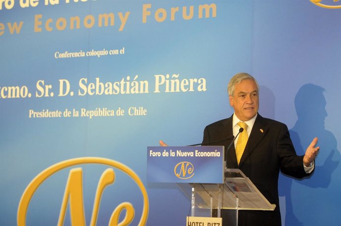 El presidente de Chile, Sebastián Piñera