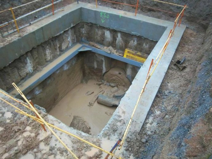 Obra del Metro de Granada