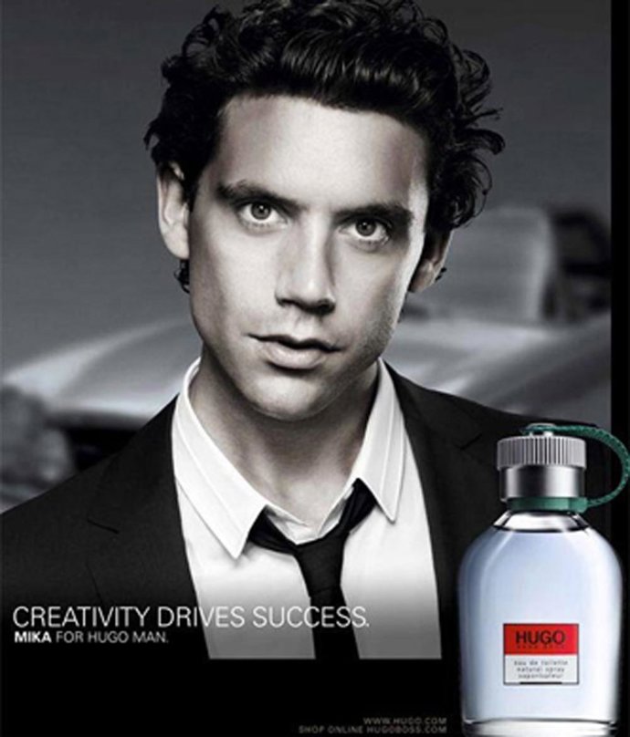 El cantante libanés, Mika como nueva imagen de la fragancia de Hugo Boss 