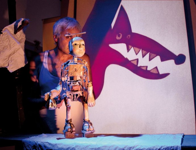 Representación de la obra 'Pinocho'