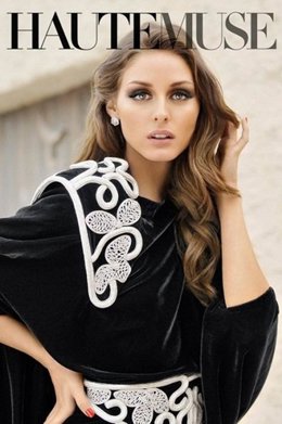 Olivia Palermo en la portada de la revista 'Hautemuse'