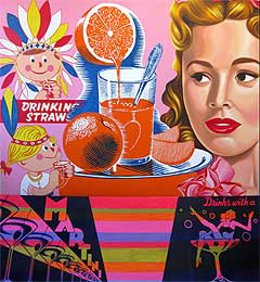 Una de las obras de Cuqui Guillén