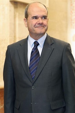 Manuel Chaves, en el Parlamento de Andalucía