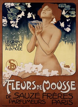 Anuncio antiguo de perfume