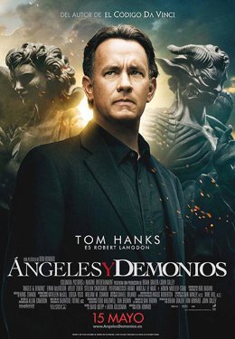 TOM HANKS CARTEL ANGELES Y DEMONIOS