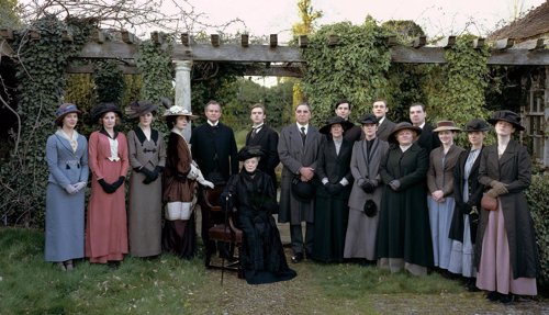 imagen de la serie Downton Abbey