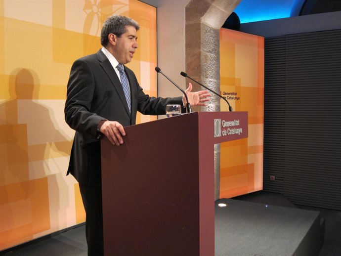 Francesc Homs, portavoz del Govern