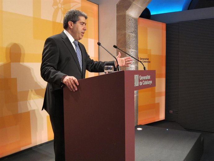 Francesc Homs, portavoz del Govern