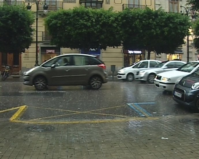 Lluvia en Valencia