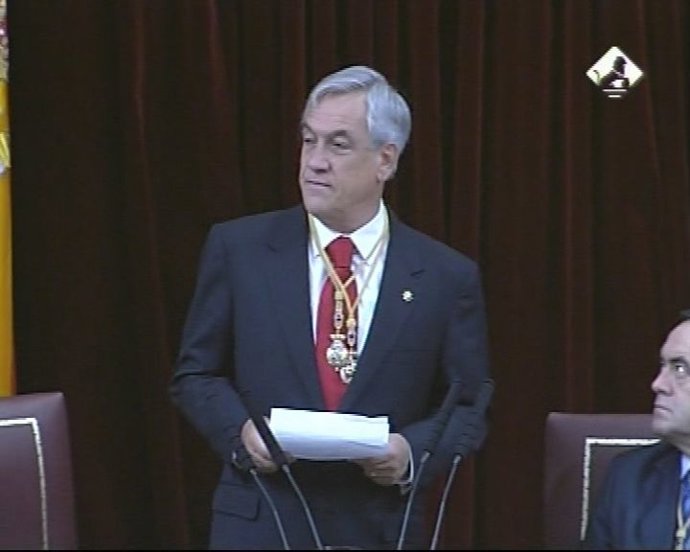 Bono y Piñera en el Congreso de los Diputados