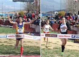 Ayad Lamdassem y Nuria Fernández