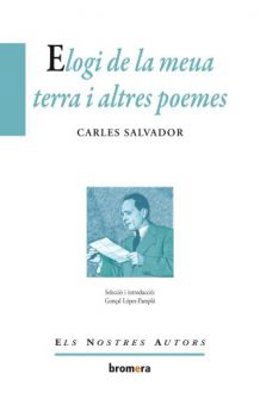 Portada de la antología poética de Carles Salvador