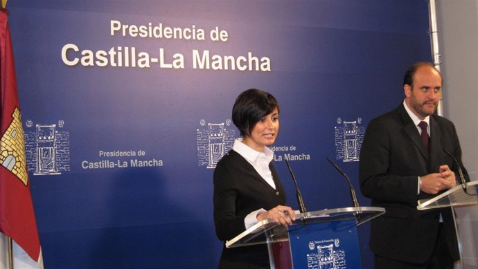 Isabel Rodríguez y José Luis Martínez Guijarro