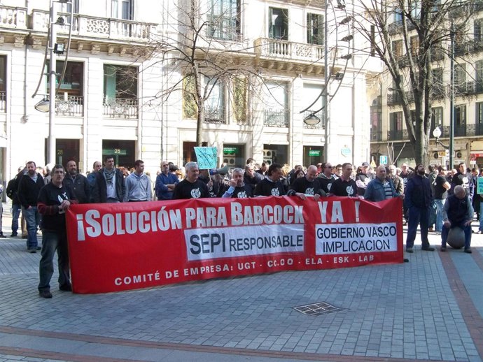 Concentración frente a Diputación