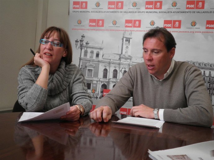 Mayte Carbajo y Óscar Puente