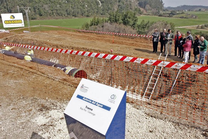 Inicio obras Autovía Agua