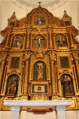 Retablo restaurado