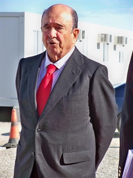 El presidente del Banco Santander, Emilio Botín