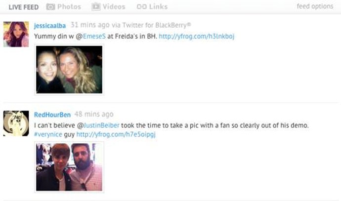 nueva página de yfrog desde yfrog