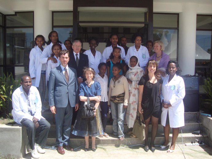 Inauguración del centro de salud Saint Gabriel Health Center, en Etiopía 
