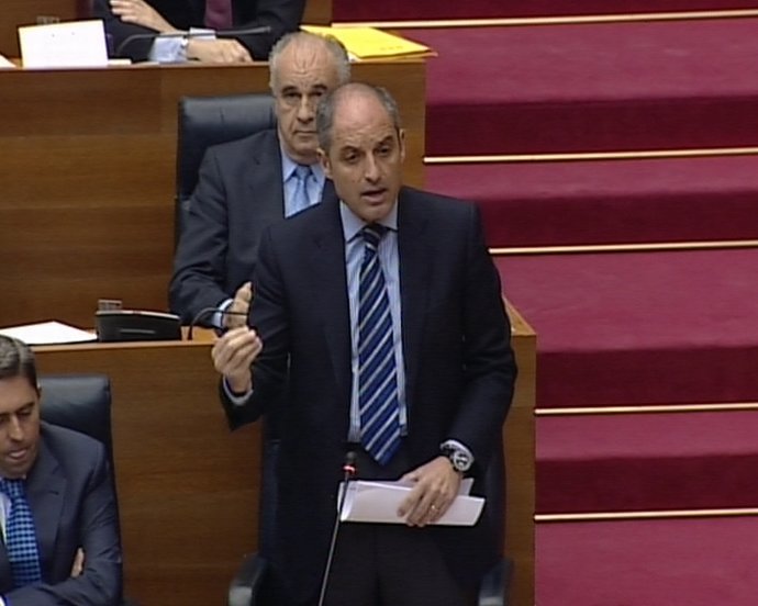 Intervención de Camps en el pleno