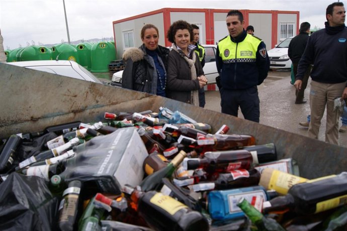 Destrucción de benidas alcohólicas