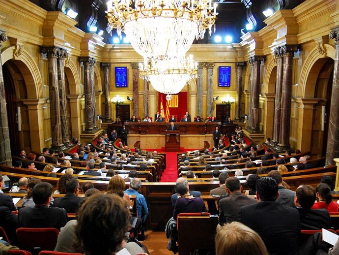 Pleno del Parlament de Catalunya