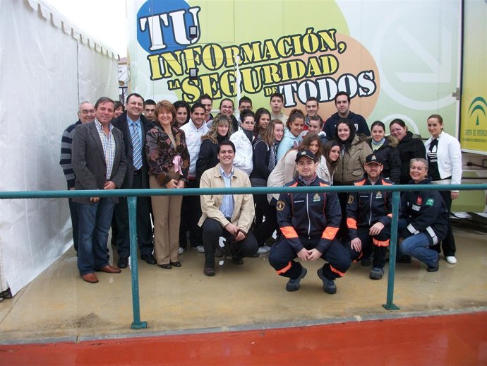 La delegada de Educación de la Junta en Jaén, Angustias María Rodríguez, durante