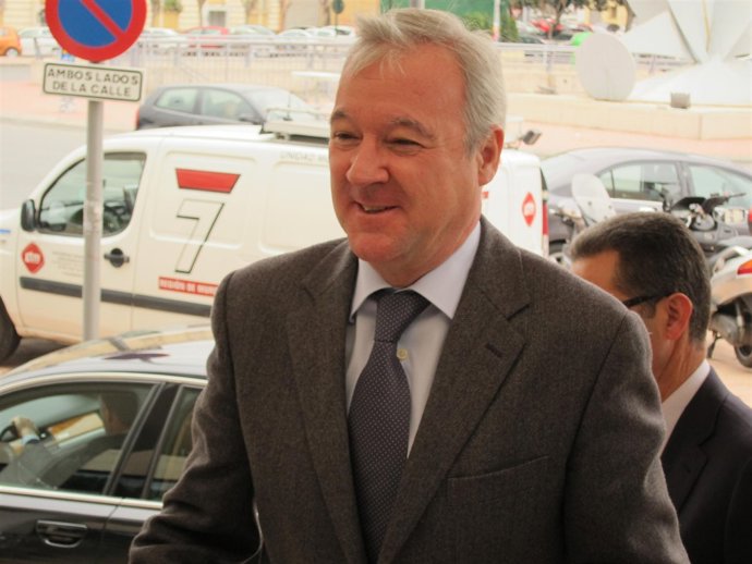 El presidente murciano, Ramón Luis Valcárcel