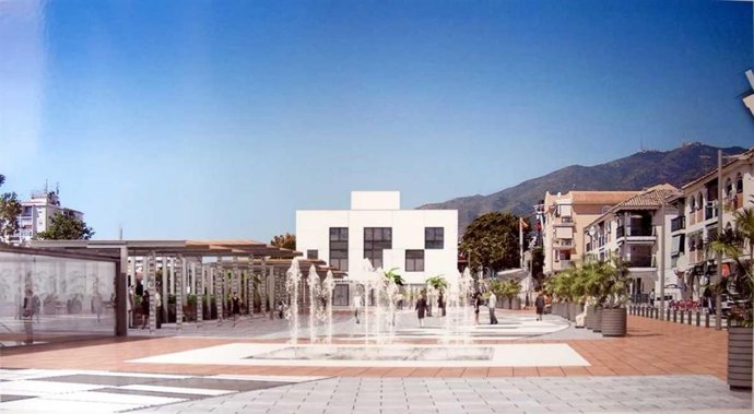 Infografía del bulevar de Pueblosol