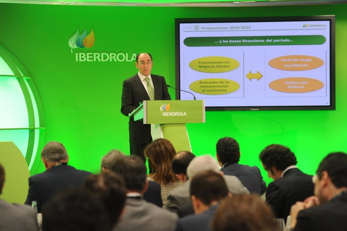 El presidente de Iberdrola, Ignacio Sánchez Galán