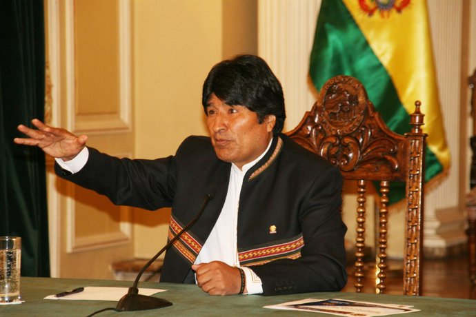 Evo Morales.