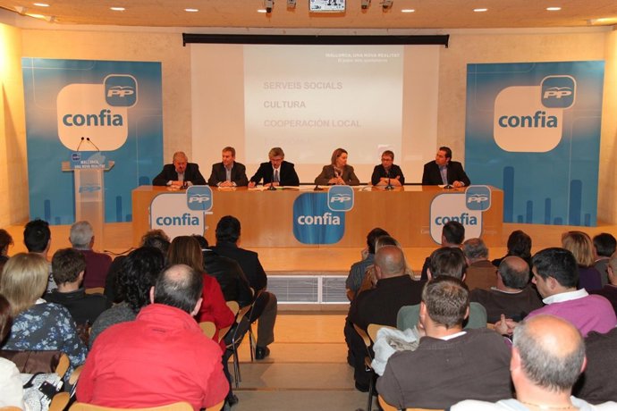 Maria Salom durante unas jornadas