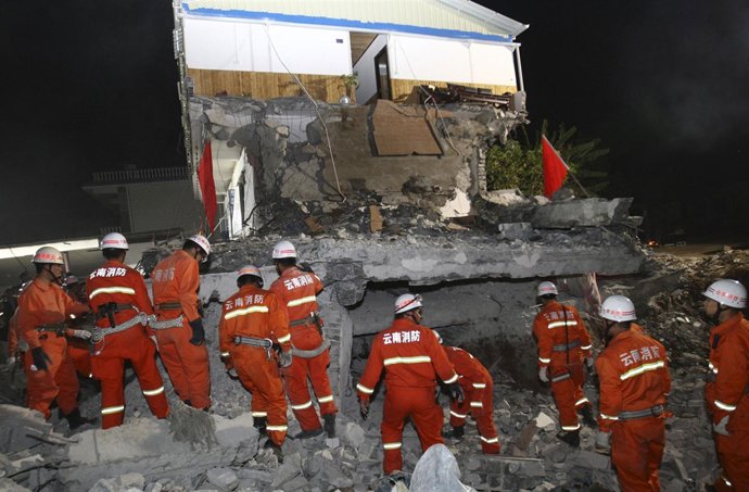 Terremoto en el suroeste de China