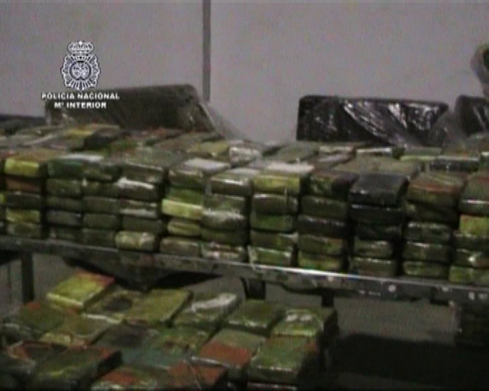 Intervienen más de una tonelada de cocaína
