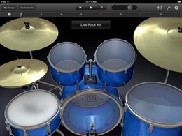 GarageBand aplicación para ipad