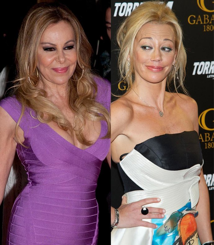 Montaje de Ana Obregón y Belén Esteban 