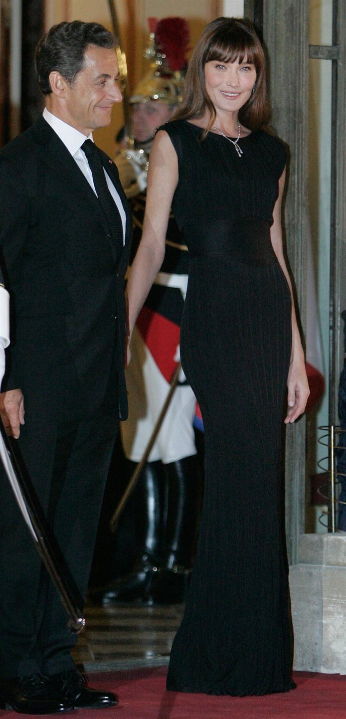 Carla Bruni y Sarkozy