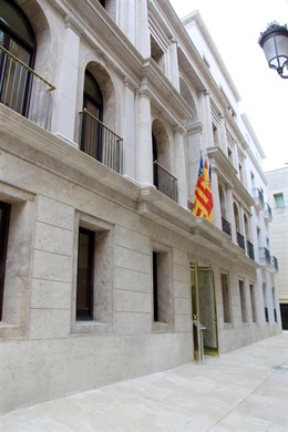 Nueva sede de los grupos de las Corts