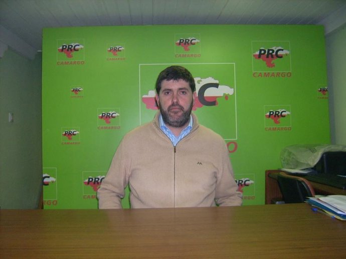 El candidato del PRC a la Alcaldía de Camargo, Héctor Lavín