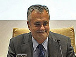 El presidente de la Junta de Andalucía, José Antonio Griñán, en un acto en Jaén 