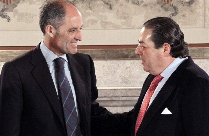 Encuentro entre Francisco Camps y Vicente Boluda