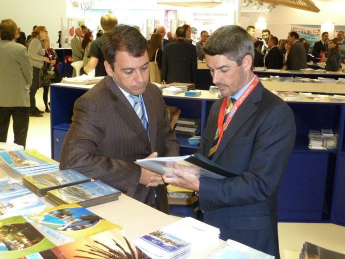 El consejero insular de Tenerife, José Manuel Bermúdez, en la ITB