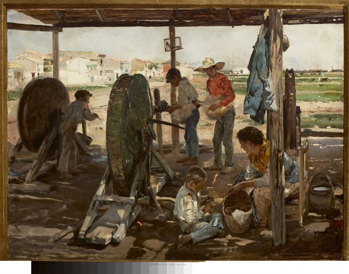 'Cordeleros', de Joaquín Sorolla